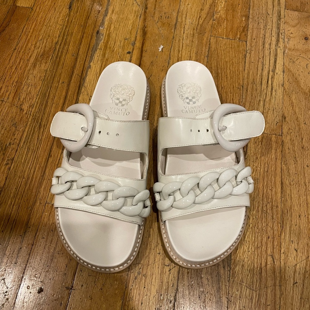 Vince Camuto Buckle Slide